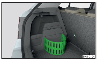 Fig. 101 Compartimento de arrumação flexível