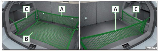 Fig. 90 Exemplos de fixação para redes