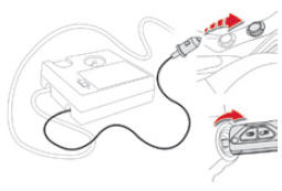 Controlo de pressão/Enchimento ocasional