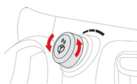 Botão de regulação