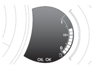 Indicador de nível do óleo motor