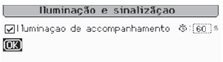 Menu Personalização-Configuração