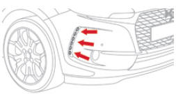 Substituição das luzes diurnas de LEDs
