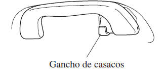 Ganchos de Casacos Traseiros