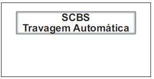 Ecrã da Operação Automática dos Travões