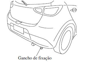 Gancho de Fixação Traseiro