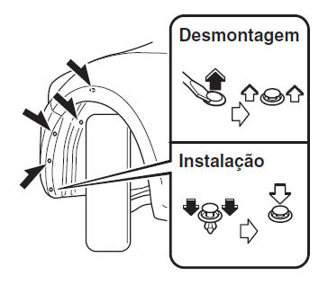 Luzes de mudança de direção dianteiras, Luzes Diurnas*/Luzes de presença