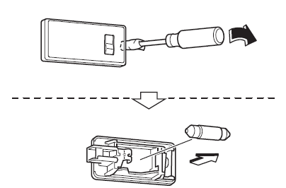 Luz do compartimento de bagagens