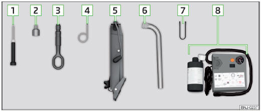 Fig. 180 Ferramenta de bordo