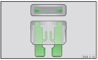 Fig. 200 Fusível queimado