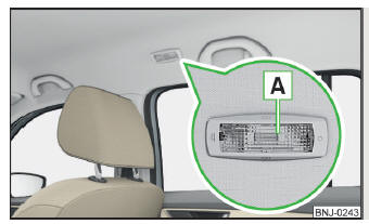 Fig. 46 Luz interior traseira