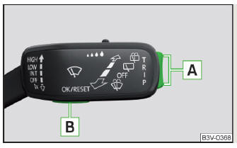 Fig. 24 Teclas na alavanca de controle